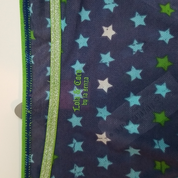La senza blue and green panty with stars large NWT - Picture 3 of 5